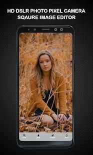HD DSLR Photo Pixel Camera Sqaure Image Editor 4 تصوير الشاشة