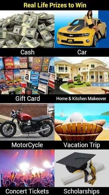 Win Real Prizes & Cash: Free Sweepstakes screenshot 1