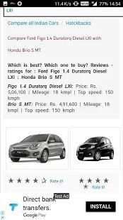 India Cars : Price App : Reviews Colors Problems screenshot 1