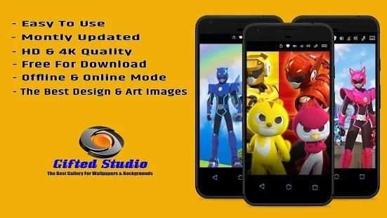 Mini Force Rangers Wallpaper screenshot 3