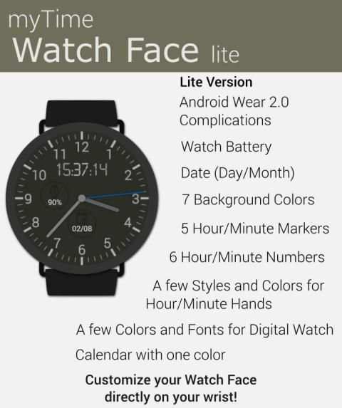 myTime Watch Face Lite screenshot 9