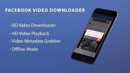 FB Downloader - Video downloader for Facebook स्क्रीनशॉट 1