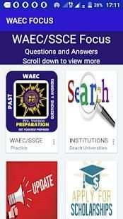 WAEC Focus screenshot 1