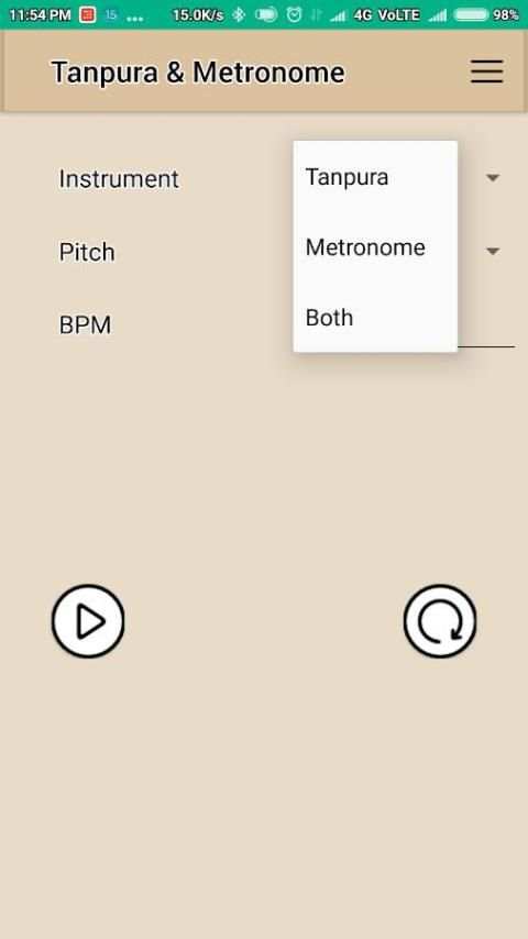 Tanpura And Metronome screenshot 1