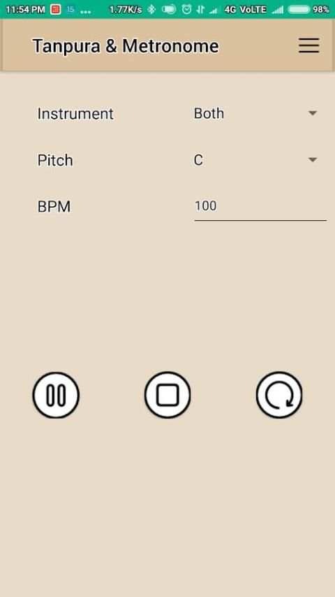 Tanpura And Metronome screenshot 2
