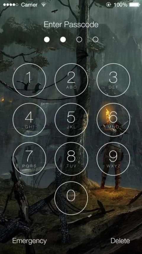 Tomb Raider Lock Screen screenshot 2