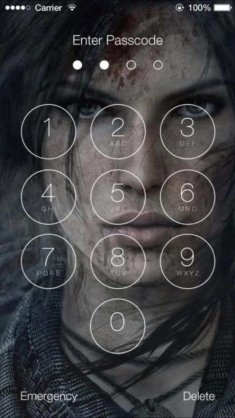 Tomb Raider Lock Screen screenshot 5
