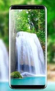 Great Waterfall Live Wallpaper - HD 2018 screenshot 4