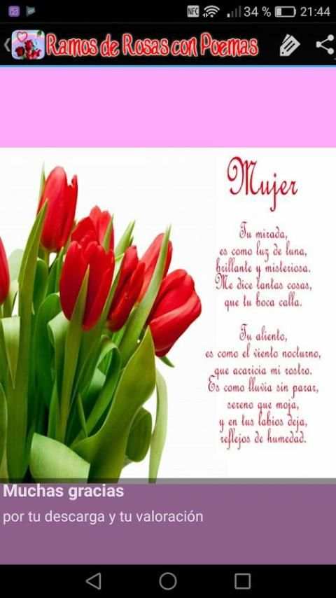 Ramos de Rosas con Poemas screenshot 3