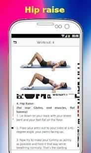HOME WORKOUT FOR WOMEN screenshot 2