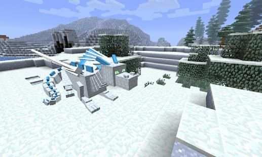 Mod Dragons Ice MCPE screenshot 3