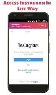 InstagramGo - Lite App For Instagram screenshot 1