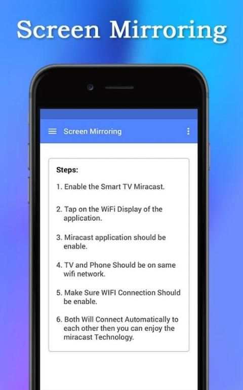 Screen Mirroring - Mirror Screen WIFI Display screenshot 1
