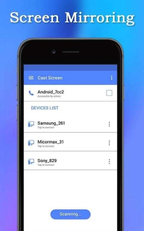Screen Mirroring - Mirror Screen WIFI Display screenshot 2
