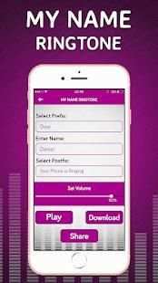 My name ringtone maker-my ringtone,My name screenshot 4