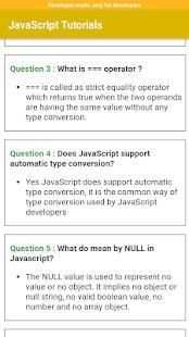 JavaScript Tutorials Offline screenshot 10