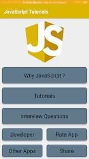 JavaScript Tutorials Offline screenshot 12