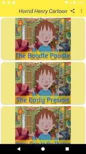 Horrid Henry Cartoon 5 تصوير الشاشة