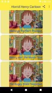 Horrid Henry Cartoon 4 تصوير الشاشة