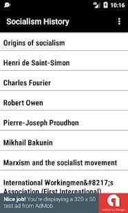 Socialism History screenshot 2