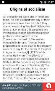 Socialism History screenshot 1
