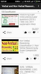 SSB Interview - Reasoning Video Tutorials screenshot 5