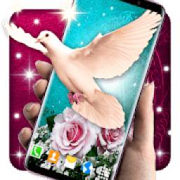 3D Doves Parallax Wallpapers