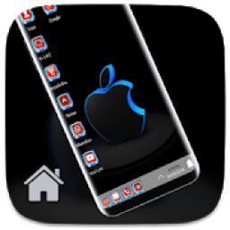 Dark Black Theme For Computer Launcher आइकन