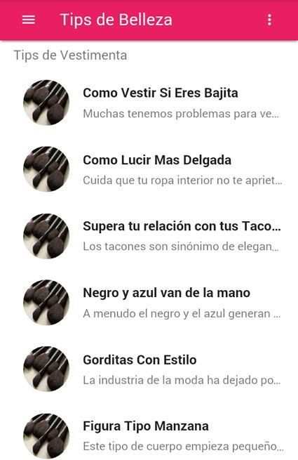 Tips De Belleza screenshot 6