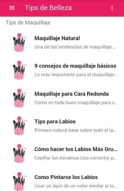 Tips De Belleza screenshot 7