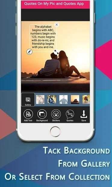 Quotes On My Pic & Picture Quotes Creator screenshot 1