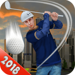 Mini Golf 2018 - Retro City Street Games आइकन