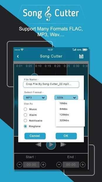 Song Cutter: Audio Video Cutter screenshot 3