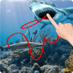 ikon Gesture Lock screen and app lock theme SHARK