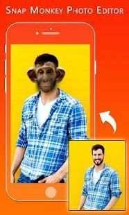 Snap Monkey Face Changer स्क्रीनशॉट 4