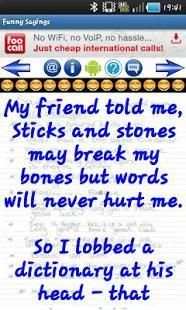 Funny Sayings screenshot 2