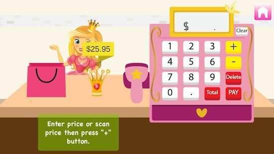 Princess Cash Register Free screenshot 1