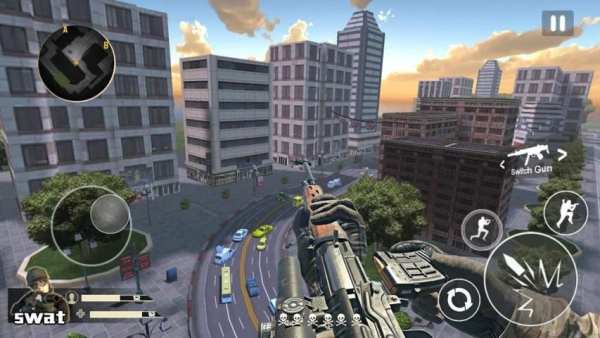 Traffic Sniper Shooter screenshot 1