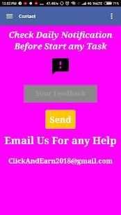 Click & Earn स्क्रीनशॉट 1