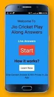 Answers For Jio Cricket Play Along screenshot 2