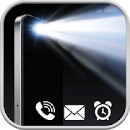 ikon Flash Light Incoming - Caller - SMS - Notification