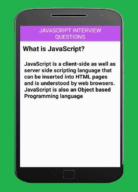 java script interview questions screenshot 1