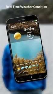 Transparent Clock & Weather स्क्रीनशॉट 4