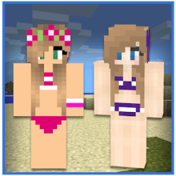 ikon Bikini Girls Skin for Minecraft PE