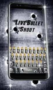 Live 3D Bullet Shoot Keyboard Theme screenshot 5
