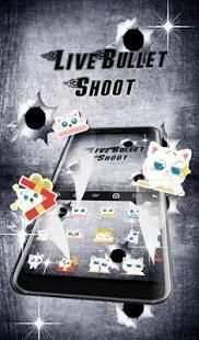 Live 3D Bullet Shoot Keyboard Theme screenshot 1