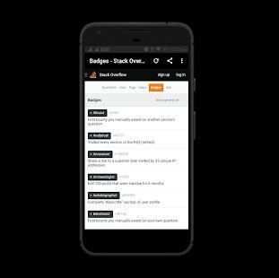 StackOverflow स्क्रीनशॉट 1