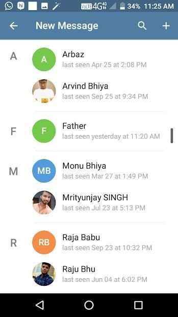 Buddy's massenger स्क्रीनशॉट 1