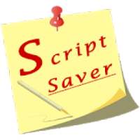 Script Saver for youtubers