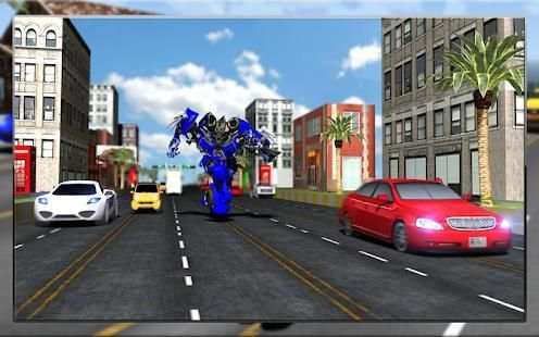 Robot Transformation Car Racer स्क्रीनशॉट 19